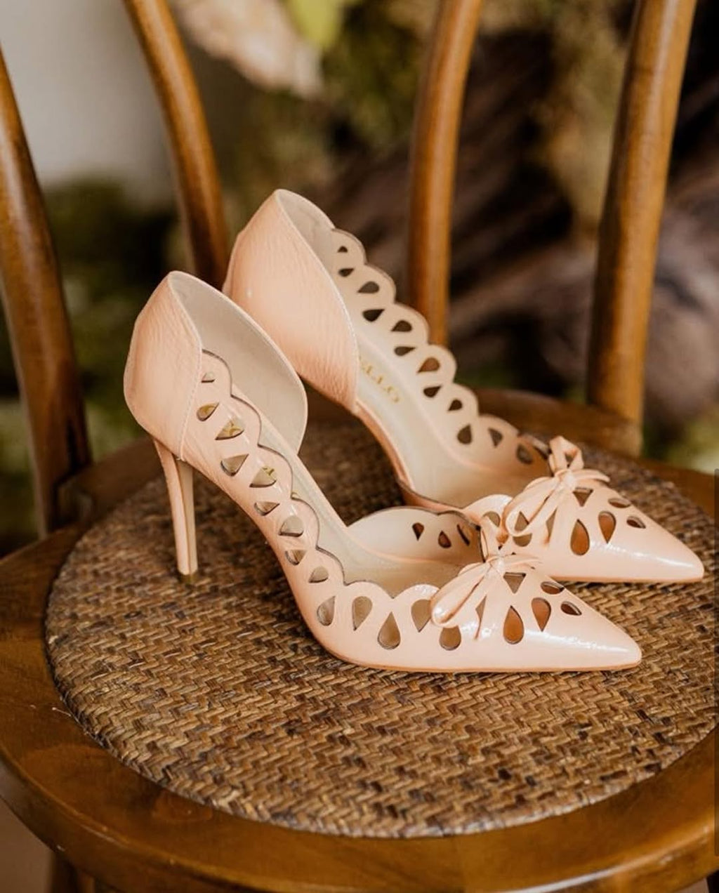 Stilettos salmão - Cecconello