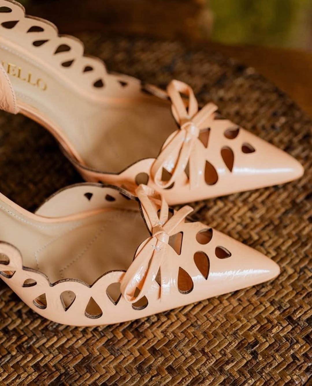 Stilettos salmão - Cecconello