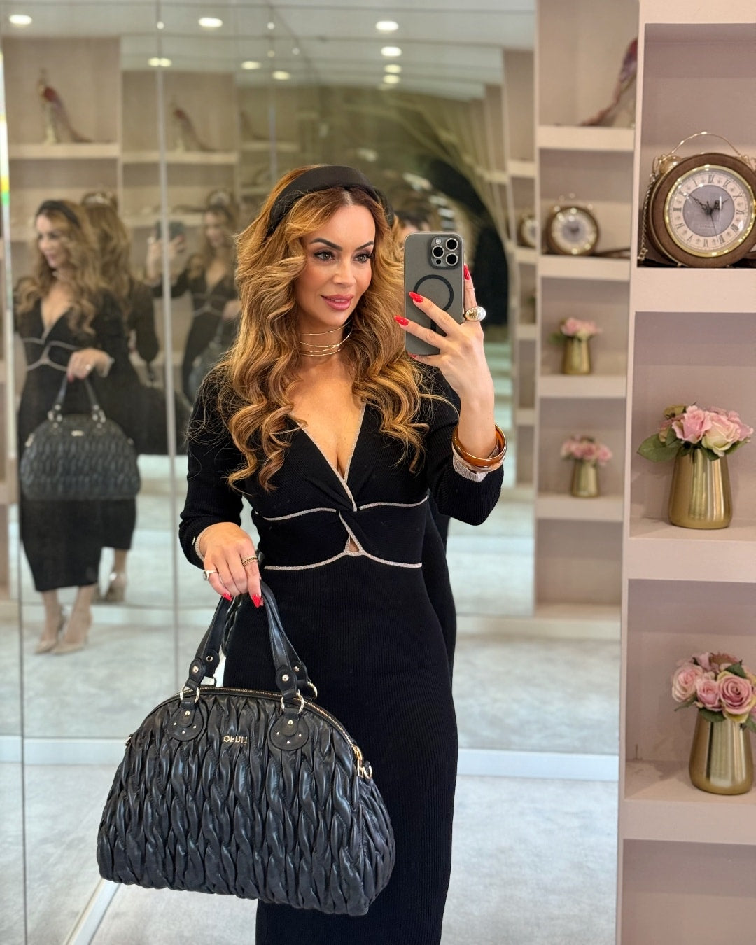 Vestido malha midi - Liujo