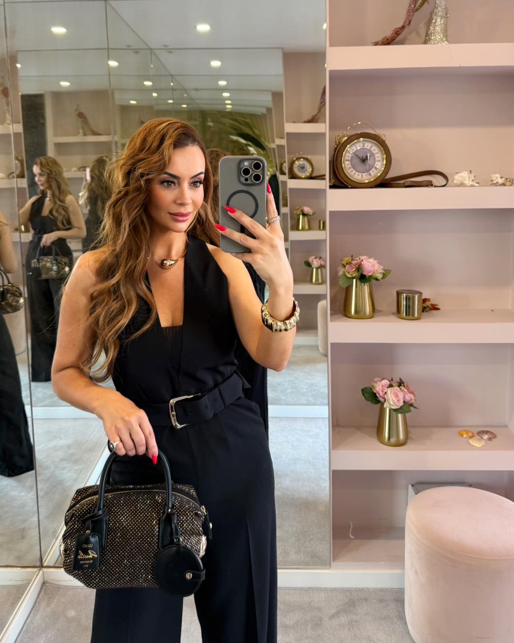 Jumpsuit com cinto - Liujo