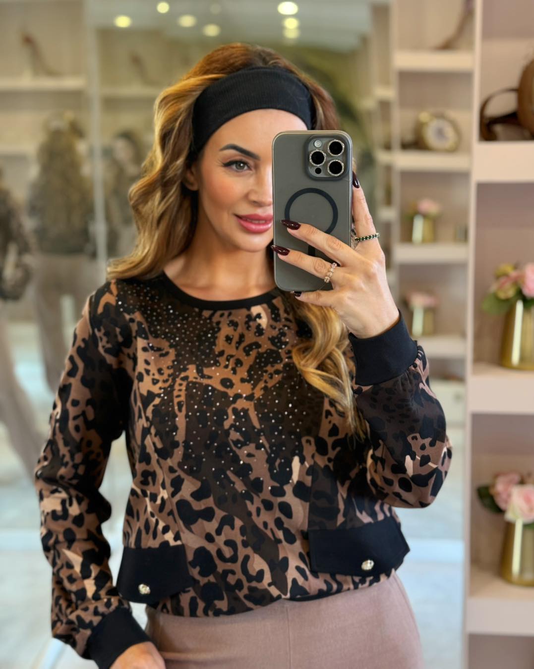 Sweatshirt Animal Print - LiuJo