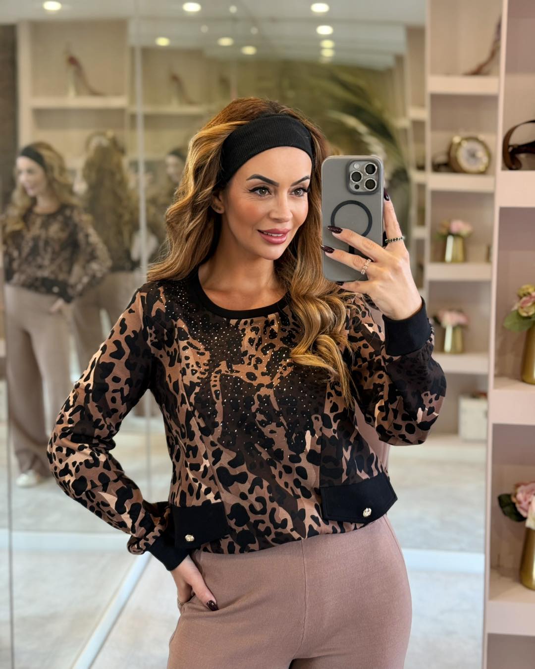 Sweatshirt Animal Print - LiuJo