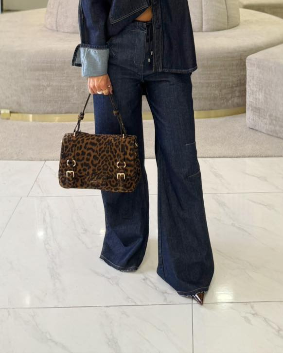 Pantalona de Ganga - Morena Rosa