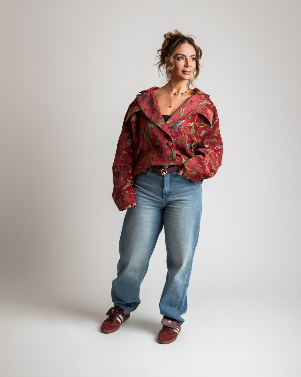 Calças de ganga - Morena Rosa