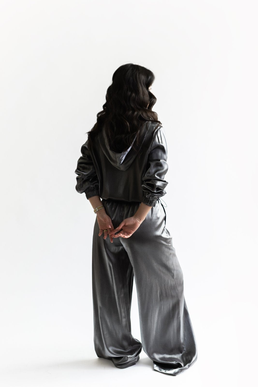 Pantalona metalizado