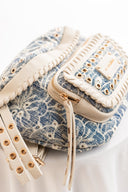 Belt bag bordada