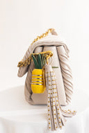 Crossbody drapeada