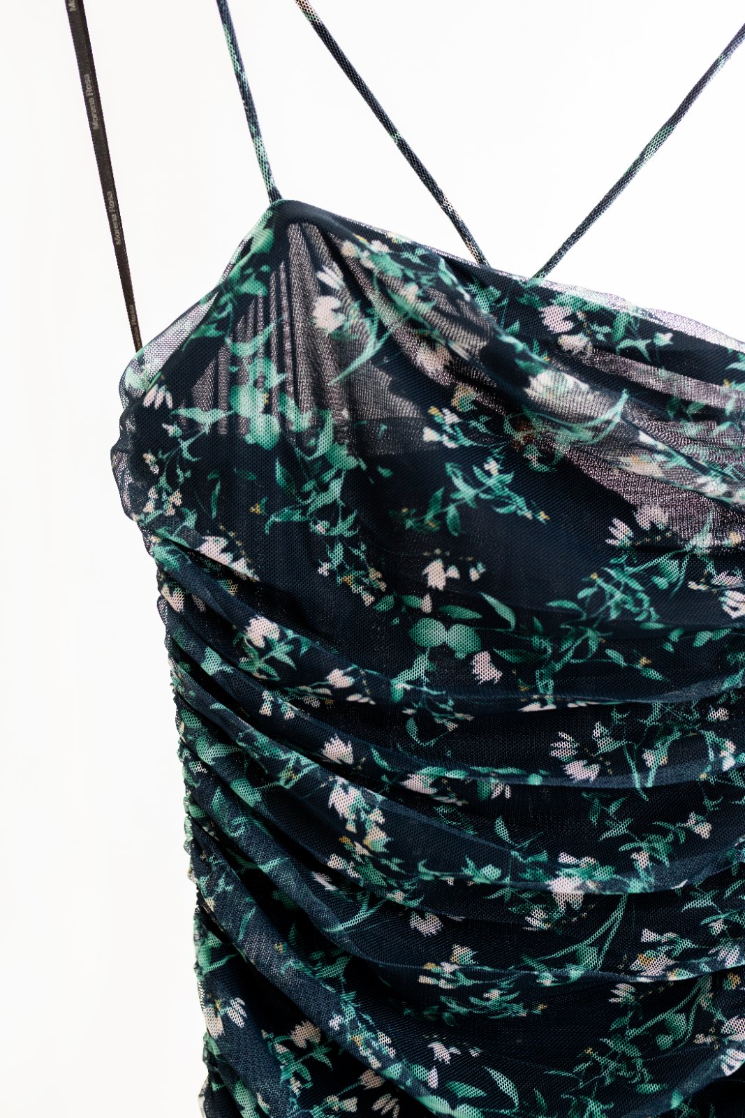 Vestido Tule Flores