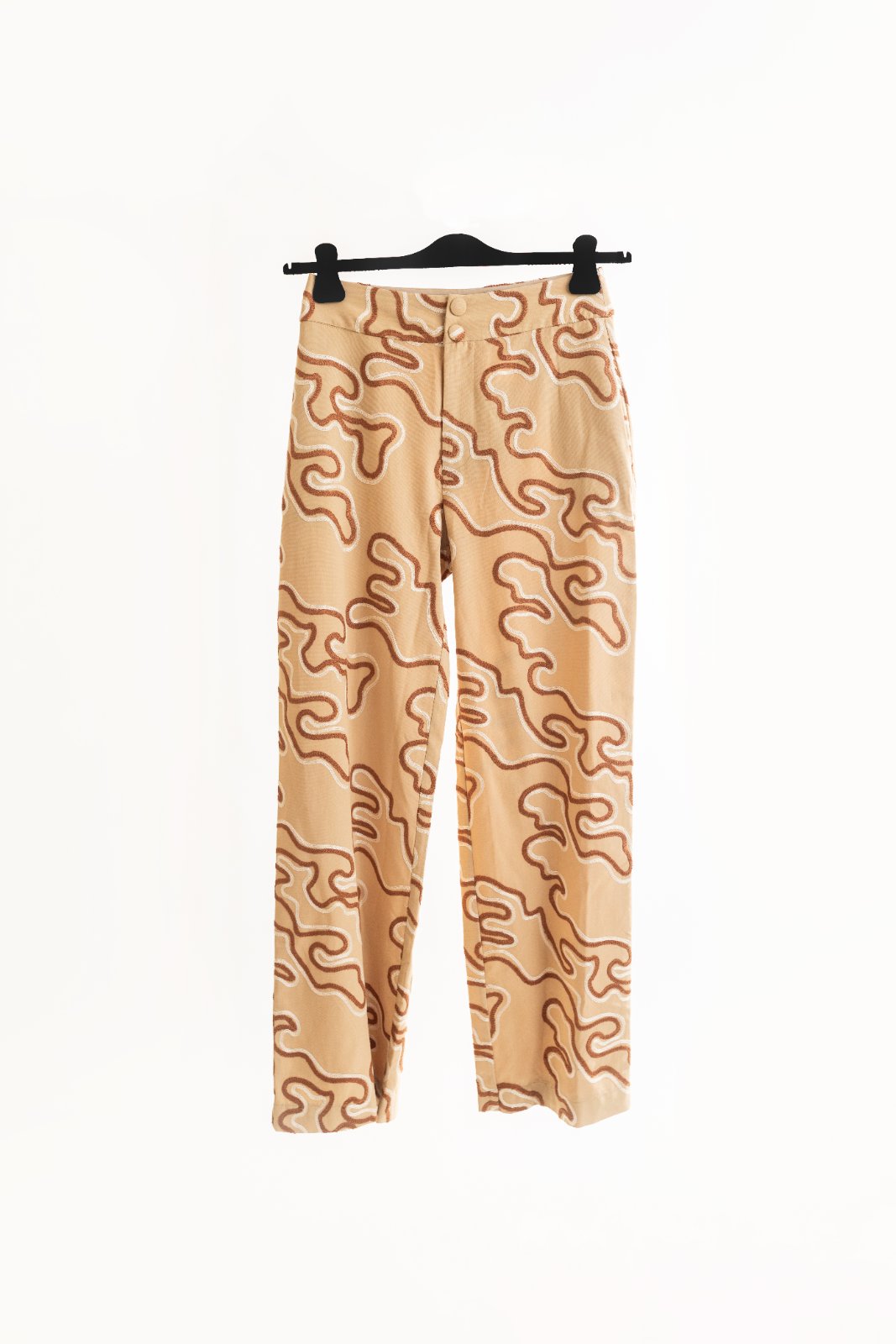 Calça reta