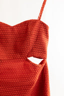 Vestido costas abertas