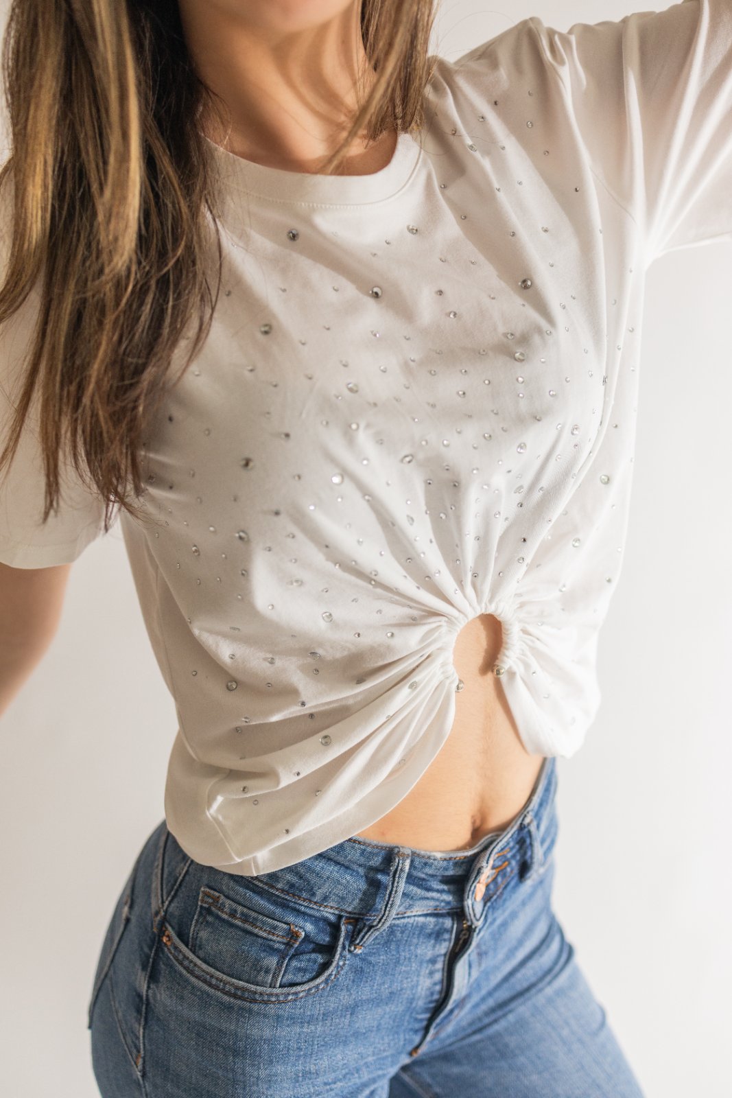 T-Shirt C/ Brilhantes