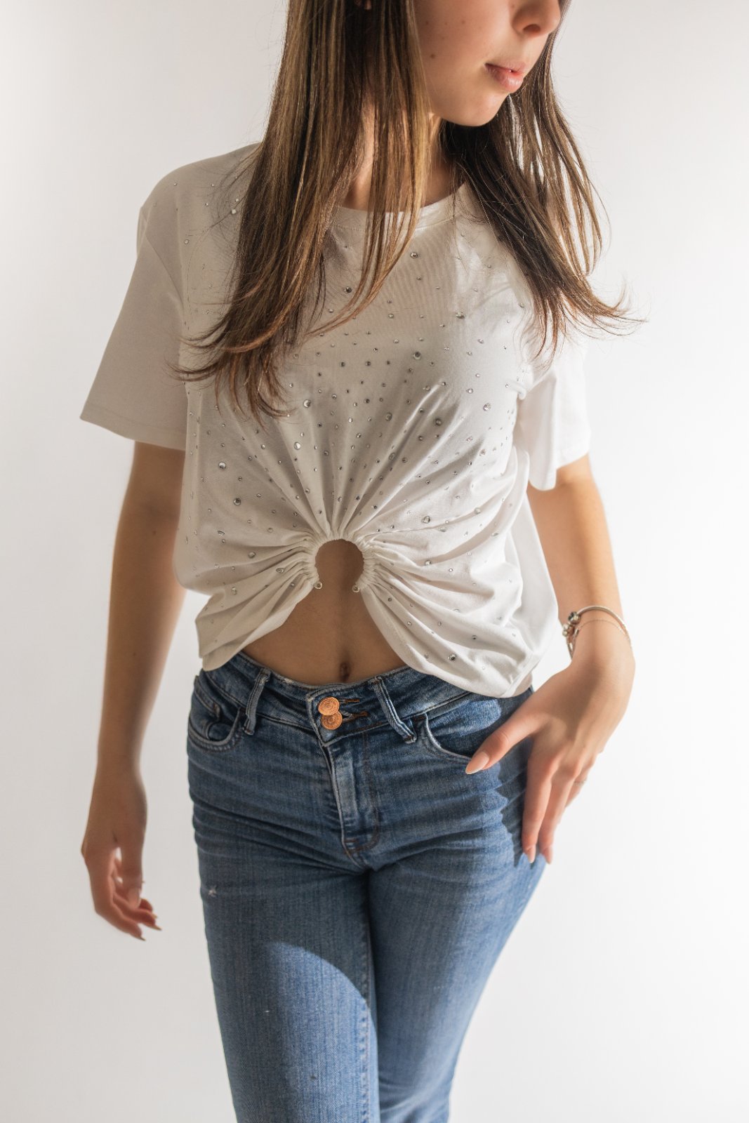 T-Shirt C/ Brilhantes