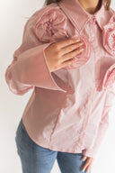 Camisa c/rosas