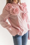 Camisa c/rosas