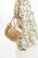 Vestido longo floral